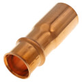 1-1/8" to 7/8" Refrigerant Copper Press Reducing Bushing
