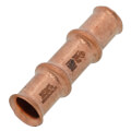 Product Image of 3/8" Refrigerant Copper Press Slip Coupling, Buna-N O-Ring