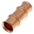 Product Image of 3/4" Refrigerant Copper Press Slip Coupling, Buna-N O-Ring