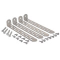Product Image of Ground Mount Condensing Unit Tie Down Kit - Aluminium, RRCUTDASMK