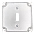 Product Image of 4" Square Surface Cover for One Toggle Switch