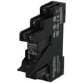 Product Image of Harmony Electromechanical Interface Plug-In Relay, Pre-Assembled (8A, 2 CO w/ LED, 24 VDC)