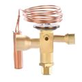Product Image of CO Series 3/8" x 1/2" Flare Changeable Orifice R-134A Thermal Expansion Valve w/ 60" Capillary