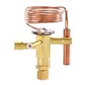 Product Image of CV Series 1/4" x 1/2" x 1/4" Solder R-22 Thermal Expansion Valve w/ Check Valve, 60" Capillary (1 Ton)