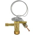 Product Image of M Series 1/4" x 3/8" Straightway R-134A Thermal Expansion Valve, Internal Equalization, 30" Capillary (0.25 Ton)