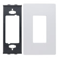 Product Image of Radiant 1-Gang Screwless Wall Plate (White)
