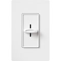 Product Image of Skylark Slide-To-Off Dimmer, 1000W, Incandescent/Halogen Only, Single-Pole, 120V, White