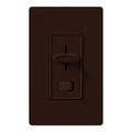 Product Image of Skylark Preset Dimmer w/ On/Off Switch, 1000W, Incand./Halogen Only, Single-Pole, 120V, Brown