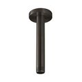 Product Image of 6" Ceiling Mount  Rain Shower Arm And Flange (Matte Black)