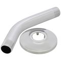 Product Image of 6" Chrome Plated Shower Arm & Stainless Steel Flange