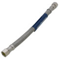 Product Image of 3/8" OD x 3/8" Compression x 9” Braided Stainless Steel Delta Style Faucet Connector