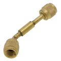 Product Image of Brass Coupler 1/4" FFL x 1/4" FFL w/ Depressor