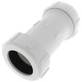 Product Image of 6" PVC Sch. 40 Compression Coupling (PVC White - Buna-N Gasket)