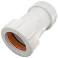 Product Image of 4" PVC GripLoc Compression Coupling w/ EPDM (White)