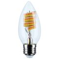 Product Image of 4W, B11 LED, 2700K-5000K RGB/Tunable White, Starfish IOT, Clear, Medium Base, 120V (24 Pack)