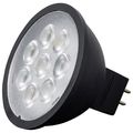 Product Image of 6.5 Watt MR16 LED Bulb - Black Finish - 5000K - GU5.3 Base - 500 Lumens - 12 Volt (4 Pack)