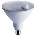 Product Image of 14 Watt PAR38 LED Bulb - White - 5000K - 1100 Lumens - 120 Volt - PIR Sensor - Non-Dimmable (3 Pack)