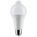Product Image of 12 Watt A19 LED Bulb - White - 5000K - 1050 Lumens - 120 Volt - PIR Sensor - Non-Dimmable (3 Pack)