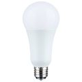 Product Image of 5/14/20W A21 LED, 3-Way Lamp, White Finish, 2700K CCT, Medium Double Contact Base, 120V (6 Pack)