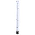 Product Image of 6 Watt LED Bulb - Reminiscent - Flex Gray Straight Filament - T9 - Medium Base - 2700K CCT - Clear - 120 Volt (6 Pack)