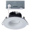 Product Image of 10W LED Direct Wire Downlight, Remote Driver, CCT Selectable, Dimmable, Round, White Finish