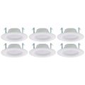 Product Image of 8.7 Watt LED Downlight Retrofit 4" 90 CRI 3000K 120 Volt Pack of 6