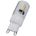 Product Image of 3.5 Watt Mini LED Bulb - G9 Base - 5000K - Clear Finish - 120 Volt (5 Pack)