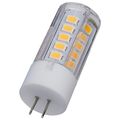 Product Image of 3 Watt T5 LED Bulb - Clear Finish - Bi Pin G4 Base - 3000K - 12 Volt (6 Pack)
