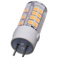 Product Image of 4.5 Watt T6 LED Bulb - Clear Finish - GY6.35 Base - 3000K - 120 Volt (6 Pack)