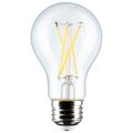 Product Image of 8 Watt A19 LED Bulb - Clear - 5000K - Medium Base - 120 Volt (12 Pack)