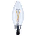 Product Image of 3W B11 LED, Candelabra Base, Clear, 3000K CCT, 120V (6 Pack)