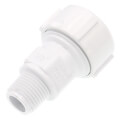 Product Image of 1/2" PVC Sch. 40 Compression Male Adapter (Buna-N Gasket)