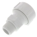 Product Image of 3/4" PVC Sch. 40 Compression Male Adapter (Buna-N Gasket)