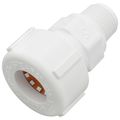 Product Image of 1/2" PVC GripLoc Compression Male Adapter w/ EPDM (White)