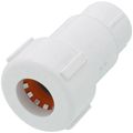 Product Image of 1/2" PVC GripLoc Compression Female Adapter (White)