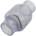 Product Image of 1" PVC Socket Utility Swing Check Valve (Clear)