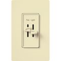 Product Image of Skylark Dual Dimmer Switch and 3-Speed Fan Control, 300W Incand./Halogen and 1.5A Fan, No Almond