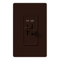 Product Image of Skylark Dual Dimmer Switch and 3-Speed Fan Control, 300W Incand./Halogen and 1.5A Fan, No Brown