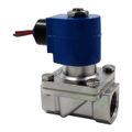 Product Image of 3/4" NPT Normally Closed 2-Way SS Solenoid Valve, 6.7 CV (120V)