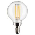 Product Image of 5.5 Watt G16.5 LED Bulb - Clear - Candelabra base - 90 CRI - 4000K - 120 Volt (6 Pack)