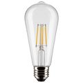 Product Image of 5 Watt ST19 LED Bulb - Clear - Medium base - 90 CRI - 2700K - 120 Volt (5 Pack)