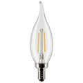 Product Image of 3 Watt CA10 LED Bulb - Clear - Candelabra Base - 2700K - 200 Lumens - 120 Volt (10 Pack)