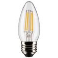 Product Image of 4 Watt B11 LED Bulb - Clear - Medium Base - 5000K - 120 Volt (10 Pack)