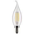 Product Image of 5.5 Watt CA10 LED Bulb - Clear - Candelabra Base - 5000K - 120 Volt (10 Pack)
