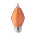 Product Image of 4 Watt C15 LED Bulb - Satin Spun - Amber - Medium base - 2100K - 240 Lumens - 120 Volt (5 Pack)