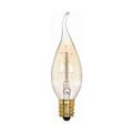 Product Image of 25 Watt CA8 Incandescent Bulb - Clear - 3000 Average rated hours - 100 Lumens - Candelabra base - 120 Volt (8 Pack)