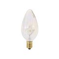 Product Image of 25 Watt F10 Incandescent Bulb - Aurora - 1500 Average rated hours - 190 Lumens - Candelabra base - 120 Volt (12 Pack)