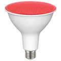 Product Image of 11.5 Watt PAR38 LED Bulb - Red - 90 degree Beam Angle - Medium base - 120 Volt (4 Pack)