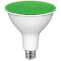 Product Image of 11.5 Watt PAR38 LED Bulb - Green - 90 degree Beam Angle - Medium base - 120 Volt (4 Pack)