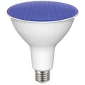 Product Image of 11.5 Watt PAR38 LED Bulb - Blue - 90 degree Beam Angle - Medium base - 120 Volt (4 Pack)